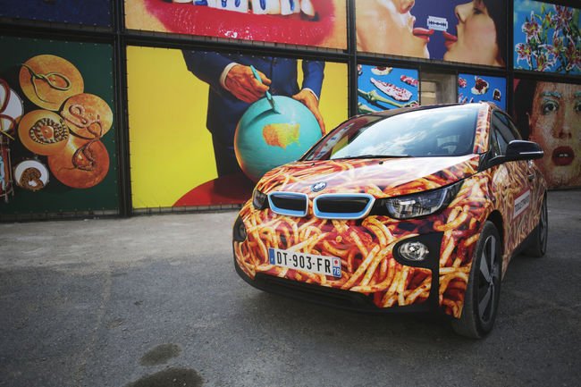 Une BMW i3 Spaghetti Car dévoilée à Arles