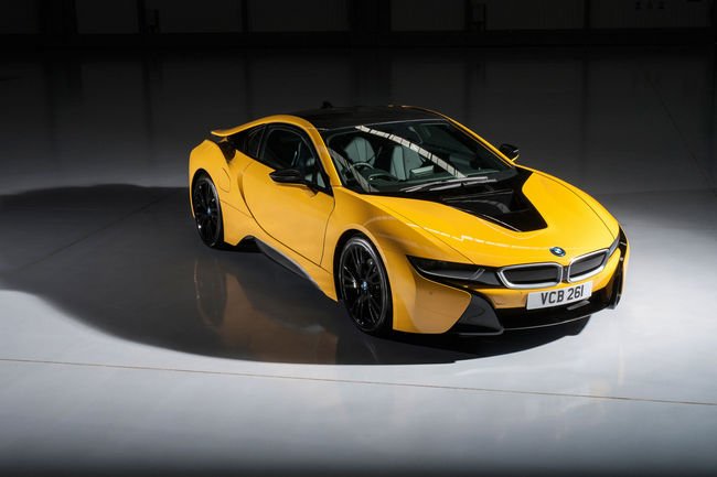 Nouvelles couleurs pour la BMW i8 en Grande-Bretagne