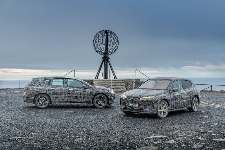 Le BMW iX testé dans des conditions climatiques extrêmes