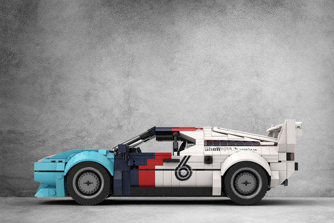 Contribuez à lancer ces BMW M1 en LEGO - Motorlegend