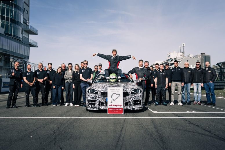 La BMW M2 CS s'illustre sur la Nürburgring Nordschleife