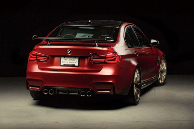 SEMA : one-off BMW M3 30 years American Edition