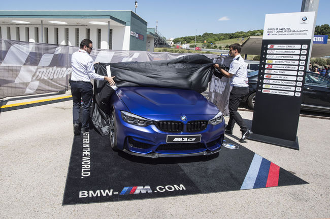 MotoGP : une BMW M3 CS pour BMW M Award 