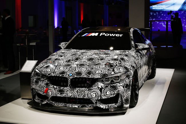 BMW présente sa M4 GT4 à Munich