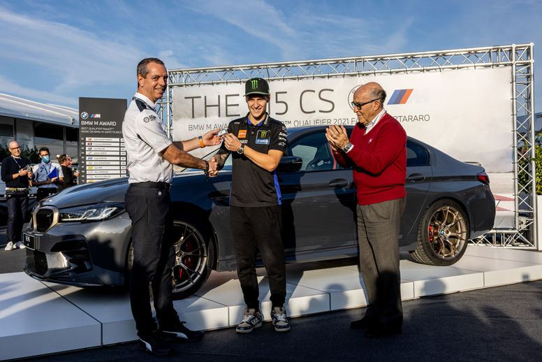 Fabio Quartararo remporte son deuxième BMW M Award