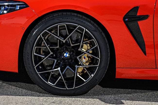 Des gommes Pirelli P Zero spécifiques pour la BMW M8