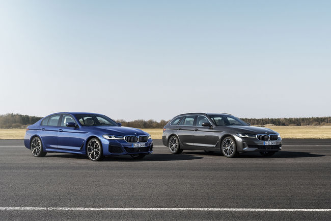 Nouvelles BMW Série 5 Berline et Touring restylées
