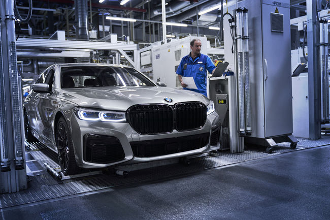 Production lancée pour la nouvelle BMW Série 7