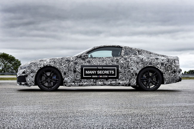 La future BMW M8 dévoilée au Nürburgring