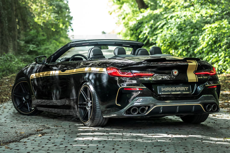 La BMW M850i Cabriolet revue par Manhart