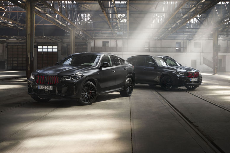 BMW X5 et BMW X6 Edition Black Vermilion