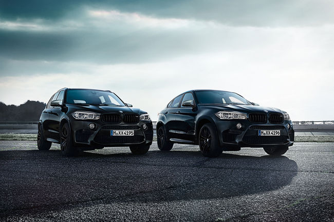BMW X5 M et X6 M Black Fire Edition