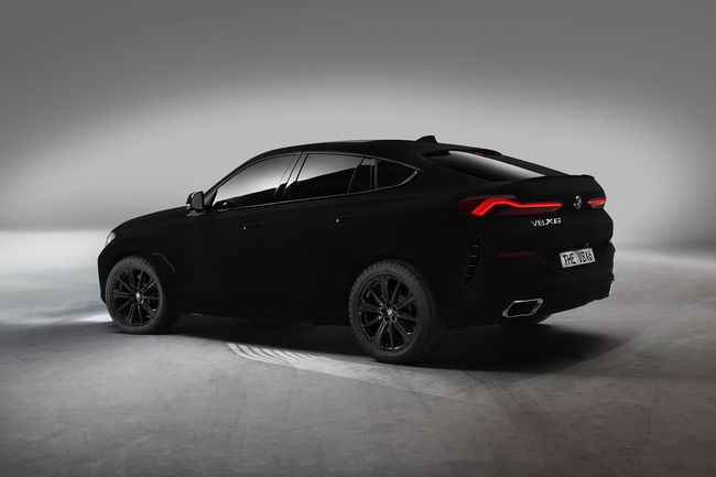 One-off BMW X6 Vantablack