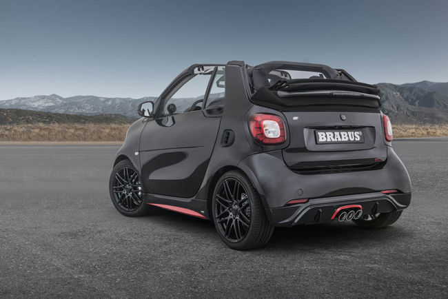 Brabus 125R : la Smart Fortwo Cabrio survitaminée 