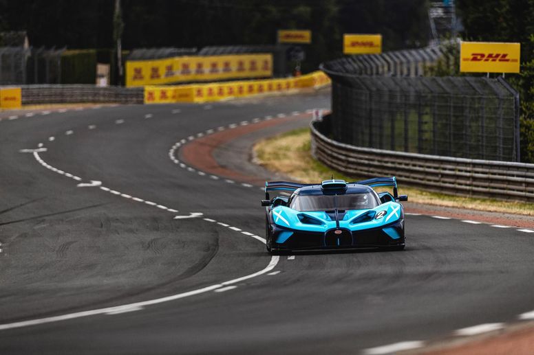 Première apparition publique pour la Bugatti Bolide au Mans