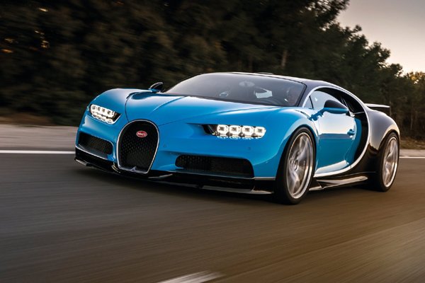 Pas de version découvrable pour la Bugatti Chiron
