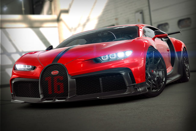 Pilotez la Bugatti Chiron Pur Sport grâce à CSR2