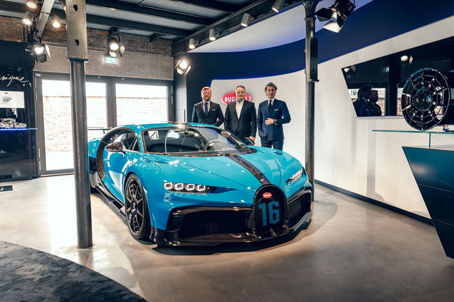 La Bugatti Chiron Pur Sport poursuit son tour d'Europe