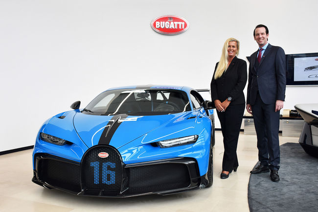 Escale suisse pour la Bugatti Chiron Pur Sport
