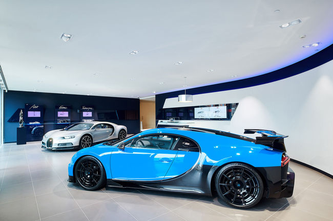 La Bugatti Chiron Pur Sport s'expose à Bruxelles