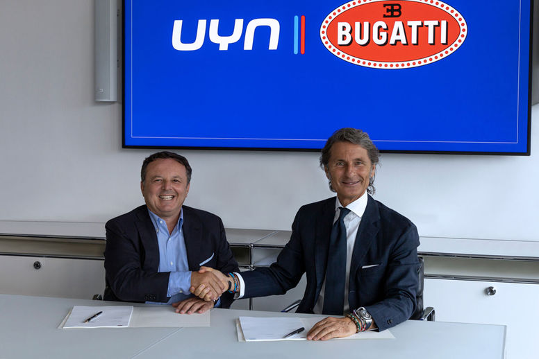 Bugatti enrichit sa gamme lifestyle en partenariat avec UYN