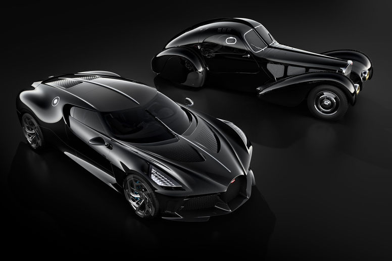 Twin Turbo Furious Bugatti La Montre Noire par Jacob & Co.