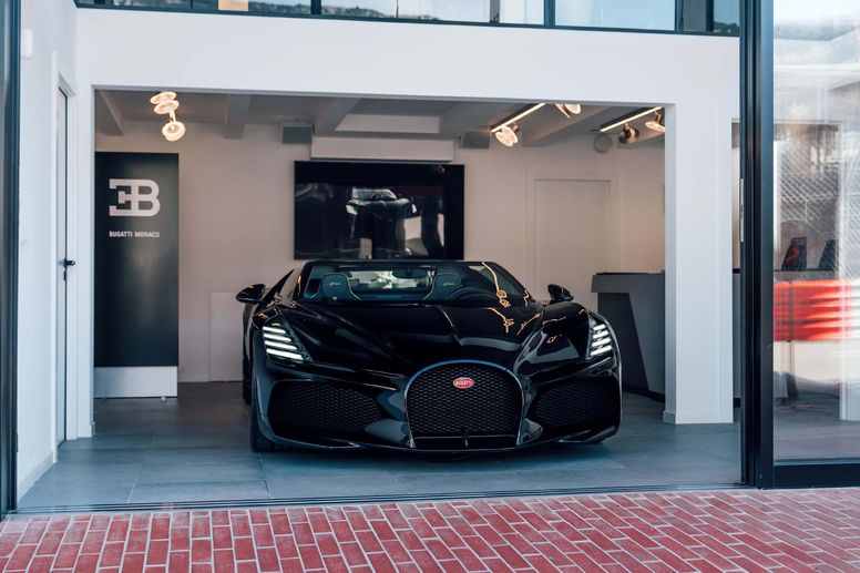 Bugatti ouvre un nouveau showroom à Monaco