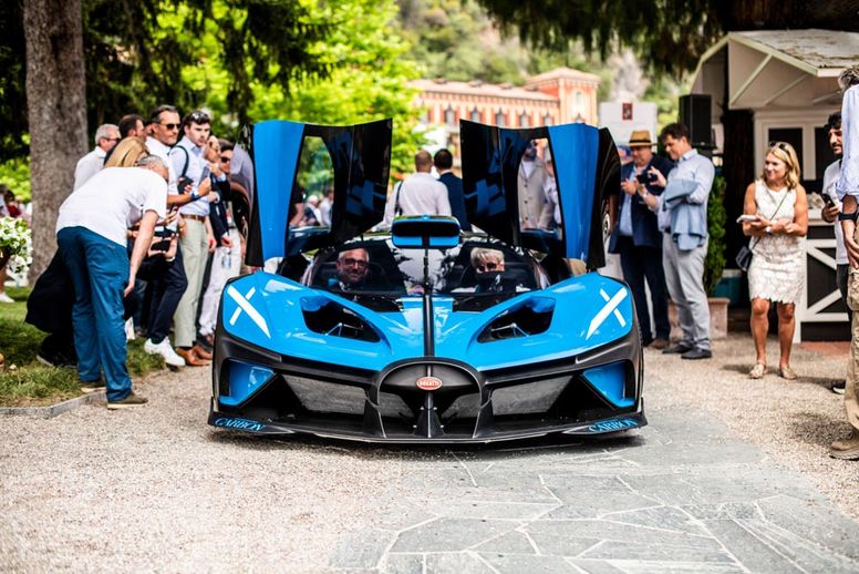 Bugatti remporte quatre prix à la Villa d'Este