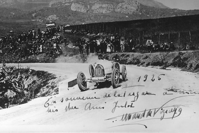 Bugatti fête les 90 ans de sa 5ème victoire à la Targa Florio