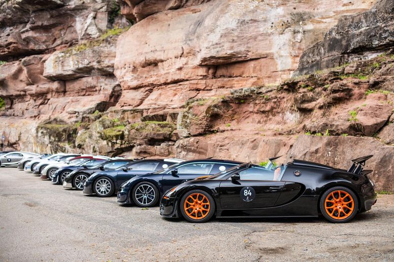 Bugatti a célébré les 20 ans de la Veyron à Molsheim