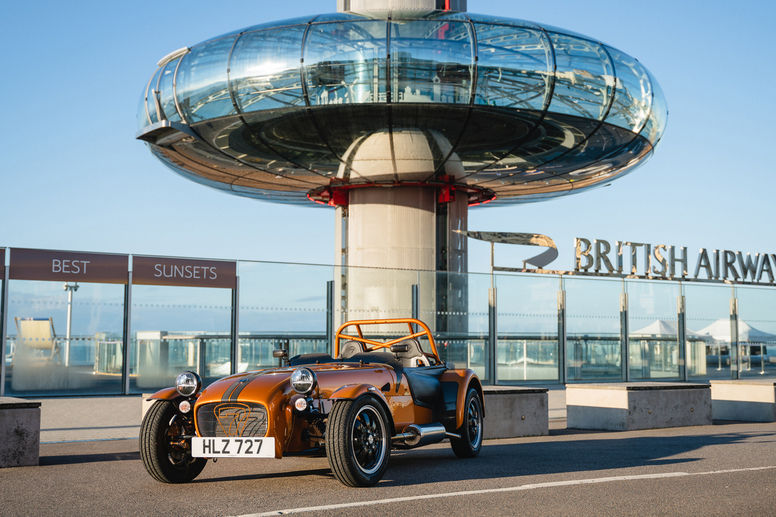 Caterham va assembler une Seven dans tour British Airways i360