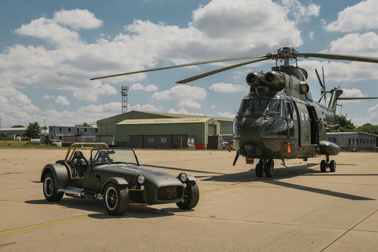 Caterham présente une Seven spéciale créée en collaboration avec la RAF