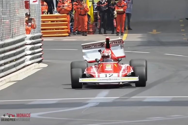 Charles Leclerc détruit la Ferrari de Niki Lauda à Monaco