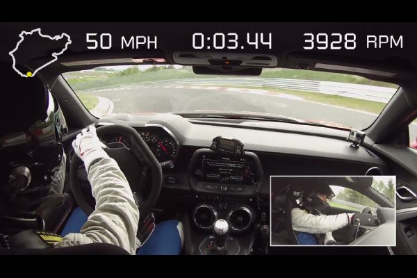 La Chevrolet Camaro ZL1 en 7'29 sur le Ring