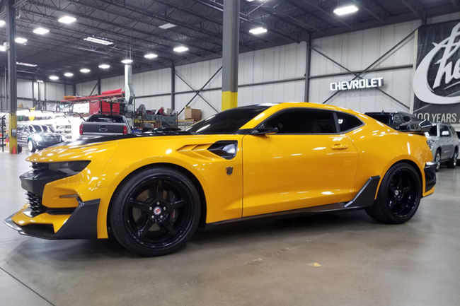 Barrett-Jackson : les Camaro Transformers vendues