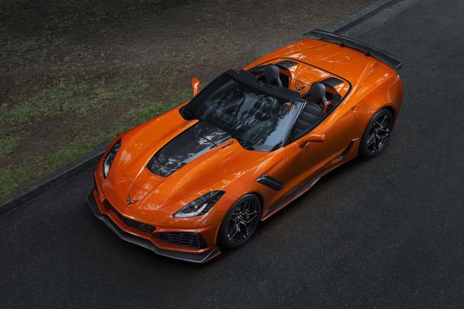 Corvette ZR1 : la version cabriolet dévoilée à Los Angeles