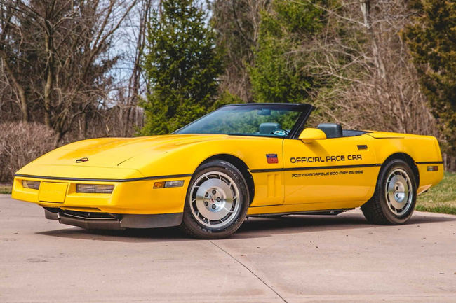 Mecum : les Corvette Pace Car d'Indy 500 aux enchères