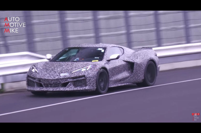 La Corvette C8 Z06 en essais sur le Nürburgring