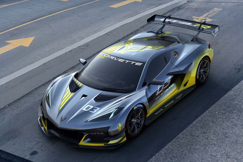 Chevrolet présente la Corvette Z06 GT3.R