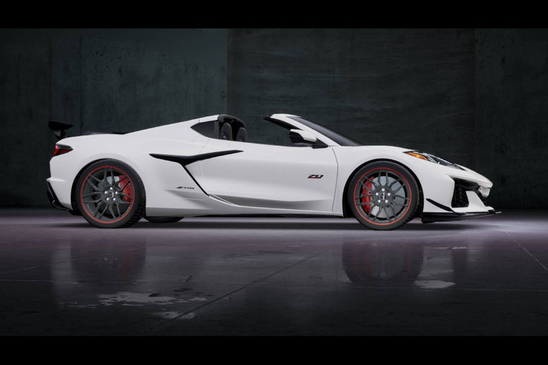 Des images de la Corvette Z06 70th Anniversary en fuite