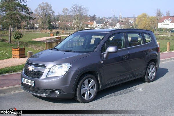 Chevrolet Orlando un 7 places lowcost actualité