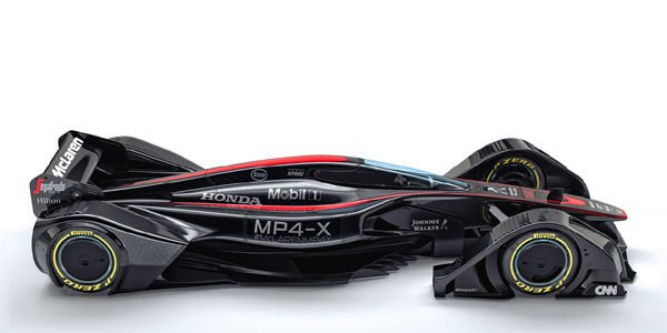 Concept MP4-X : la F1 du futur par McLaren
