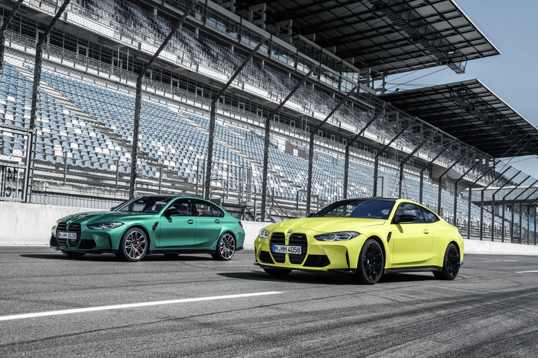 Course poursuite entre les nouvelles BMW M3 et M4