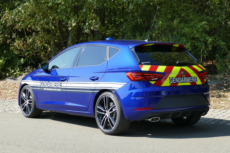 Cupra Leon : une nouvelle voiture pour la Gendarmerie