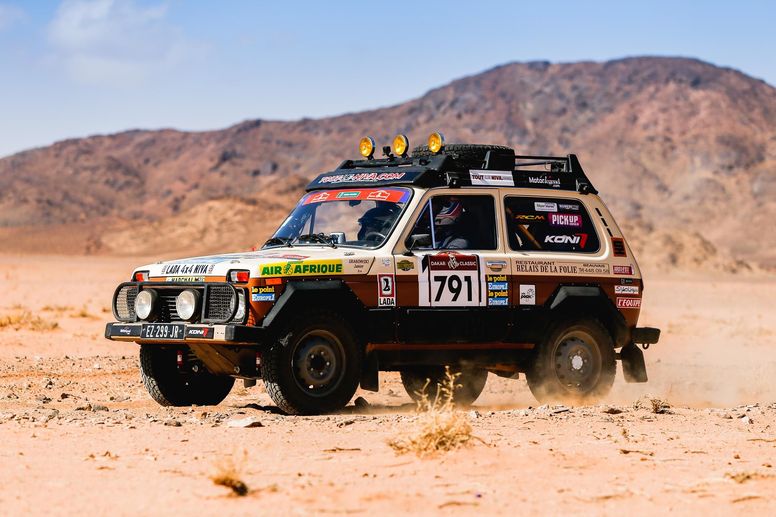 Dakar Classic : l'équipage Grabowski / Chenard a réussi son pari