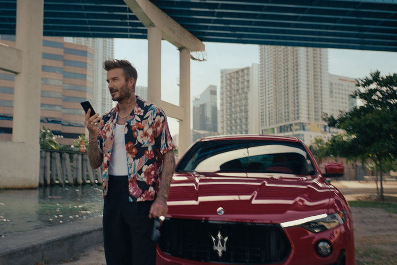 David Beckham nommé ambassadeur mondial de Maserati