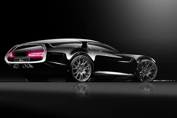 Daytona Shooting Brake Hommage par Niels van Roij Design