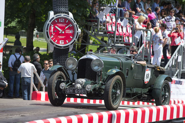 Deux Bentley Blower aux Mille Miglia 2019