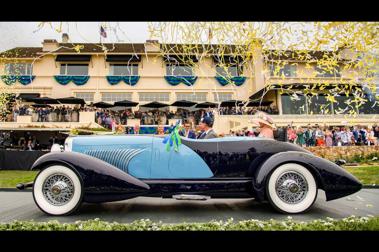 Pebble Beach : le Best of Show attribué à un modèle Duesenberg de 1932