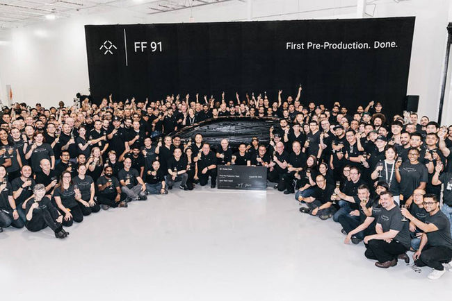 Faraday Future : la FF91 de pré-production est avancée